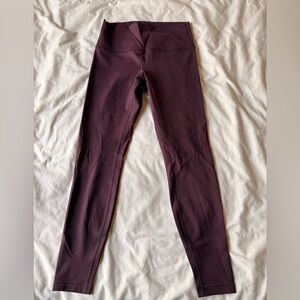 Lululemon Wunder Train High-Rise Tight 28" - Black Plum